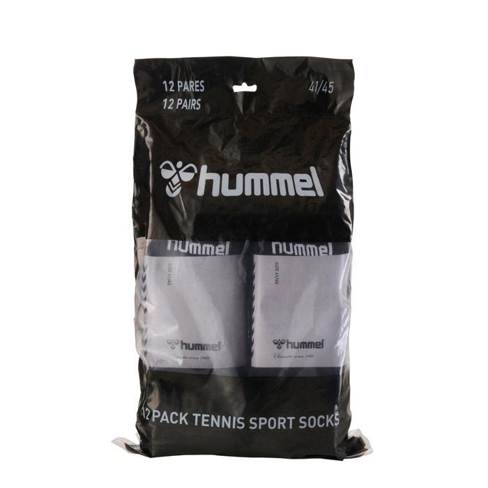 Hummel strømper sort 12-pk. - str. 41–45